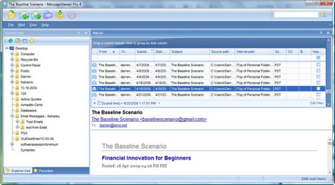 Pst Viewer for accessing