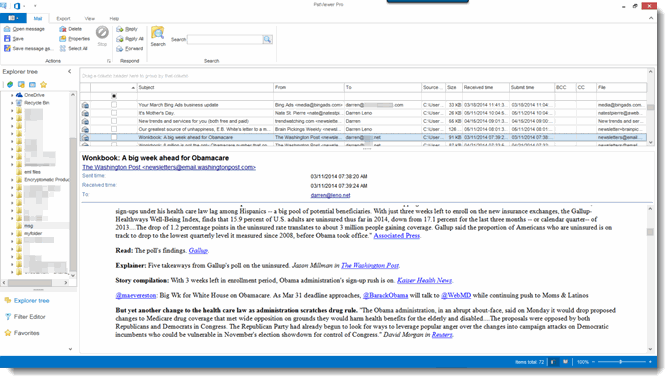 .PST VIEWER SOFTWARE FOR WINDOWS – Viewer for Outlook PST/OST Email Files